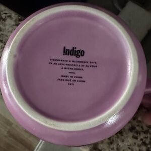 Indigo mug for 3 set sell！